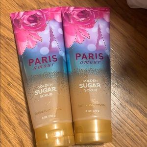 bath and body works paris amour golden sugar scrub